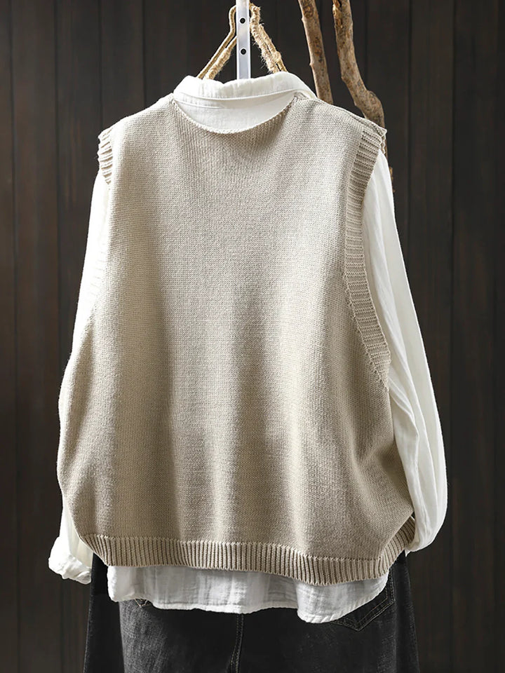 THE ROSALIE | SOFT KNIT VEST
