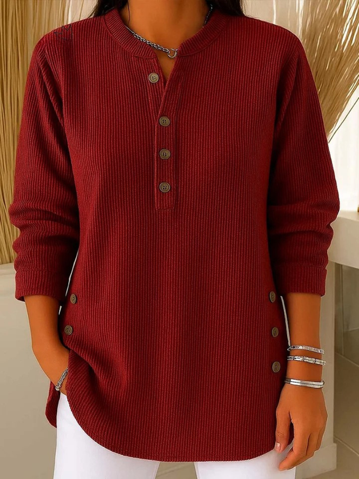 SELINA - Classic Crew-neck Pullover