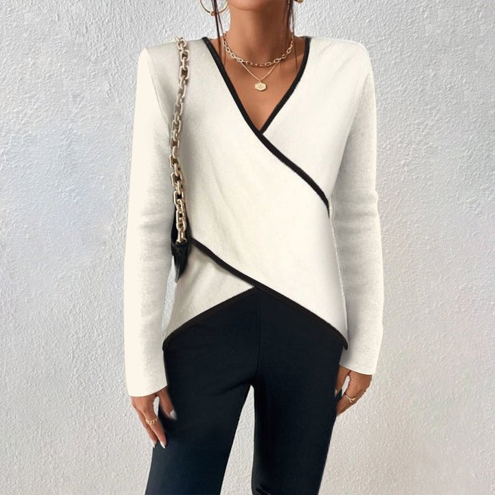 Sophie - Elegant V-neck sweater