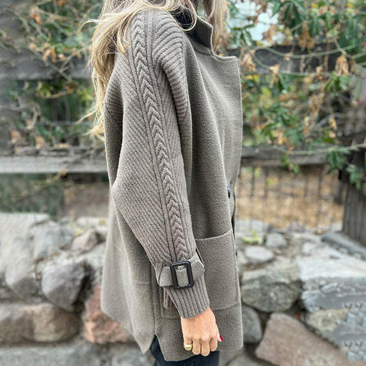 ISOLA - Mid-Length Double-Breasted Coat
